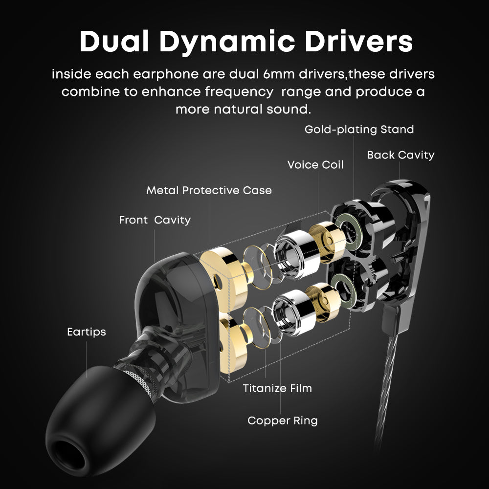 Cuffie con filo 3.5mm D4C