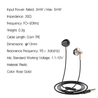 Cuffie con filo 3.5mm HP09